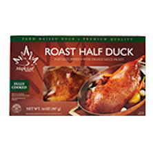 Maple Leaf Farms Roast Duck Half