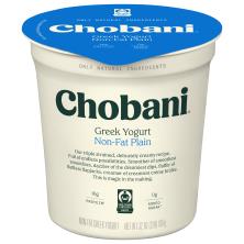 Chobani Nonfat Plain Greek Yogurt