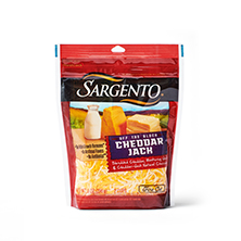 Sargento Off the Block Shredded Cheddar Jack Cheese