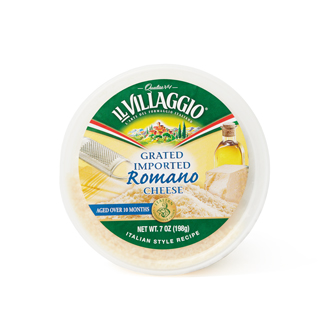 Il Villaggio Grated Imported Romano Cheese