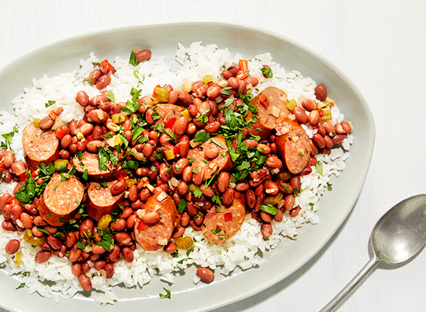 Image of Easy Slow Cooker Red Beans and Rice Recipe