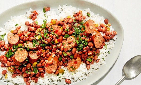 Image of Easy Slow Cooker Red Beans and Rice Recipe