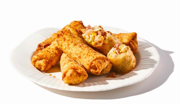 Image Low Country Egg Rolls Recipe