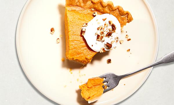 Image of Sweet Potato Pie with Whipped Cream Recipe