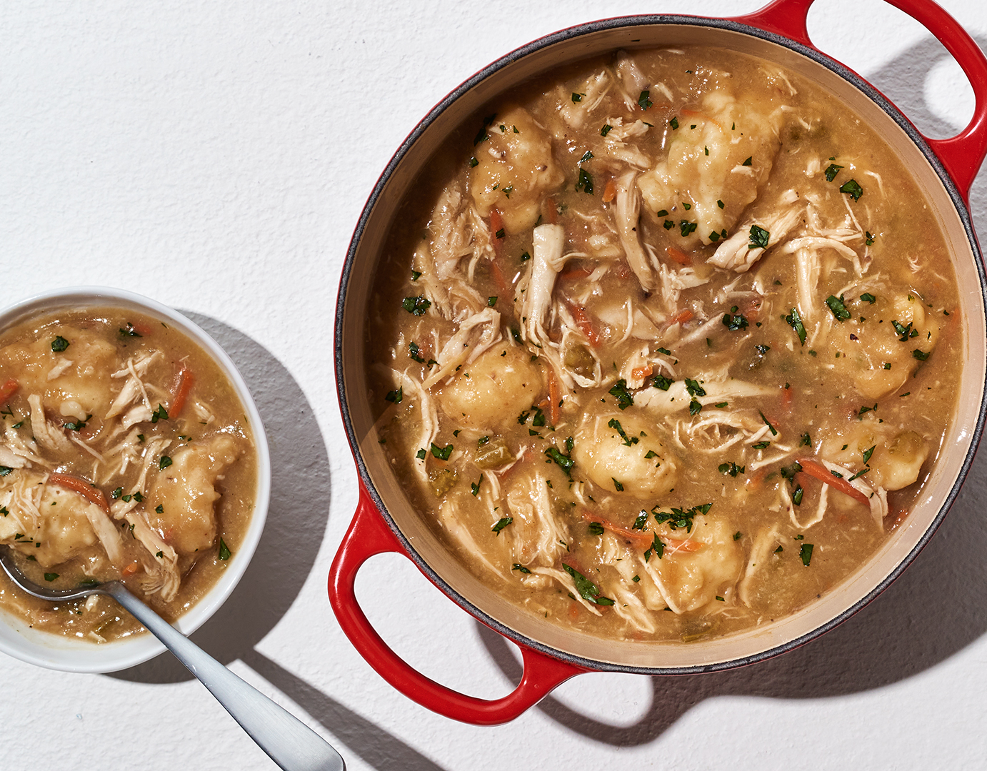 Chicken Stew with Scallion Dumplings - Black Community