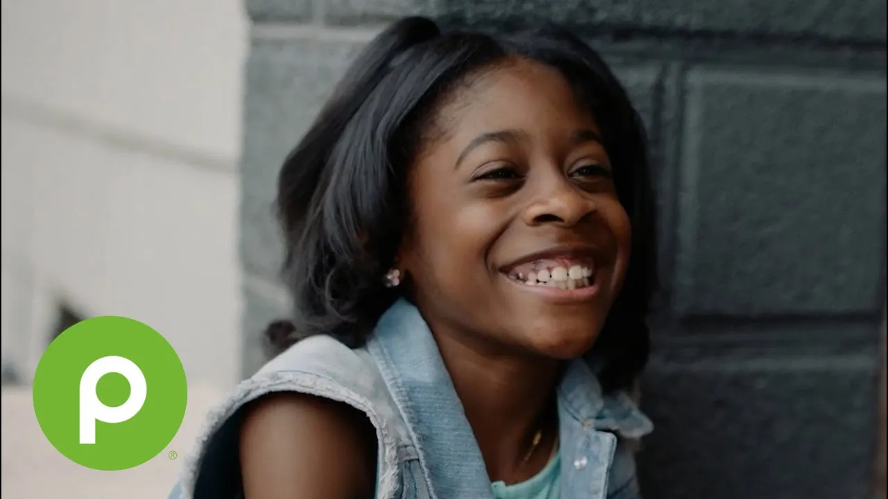 girl smiling
