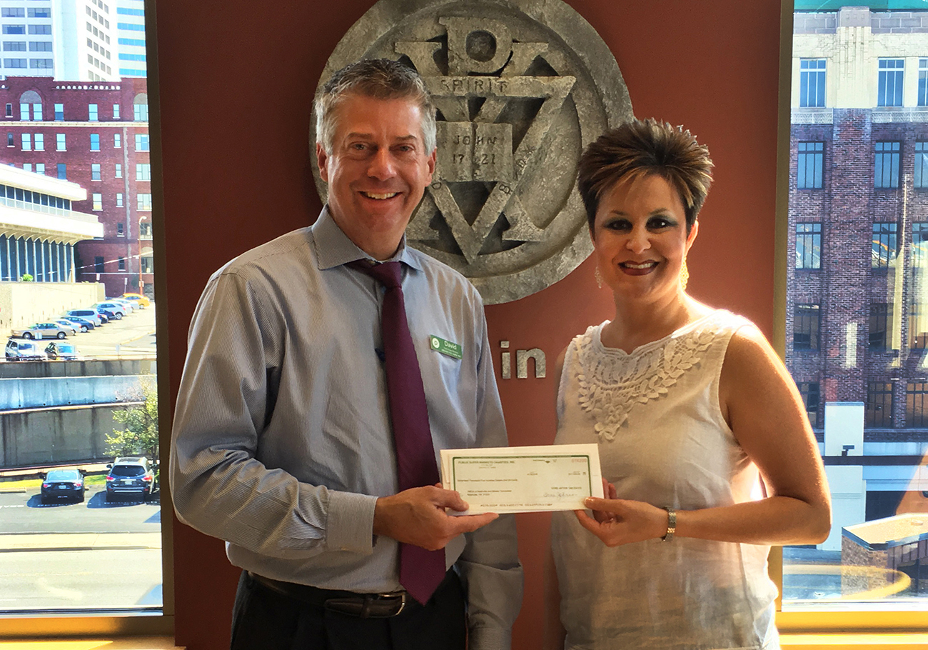 public charities check presentation
