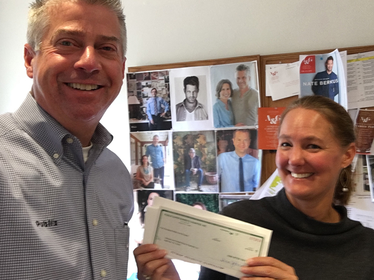 publix charities check presentation