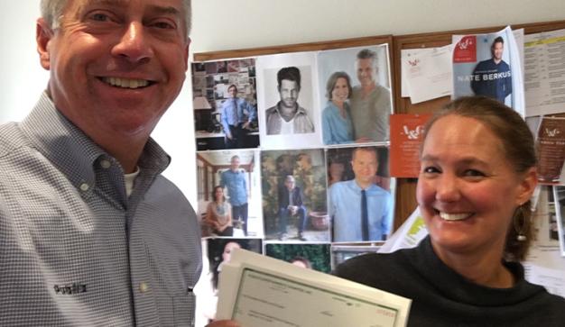 publix charities check presentation