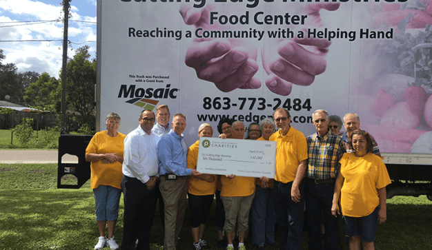 Publix Charities Donates $10,000 to Cutting Edge Ministries