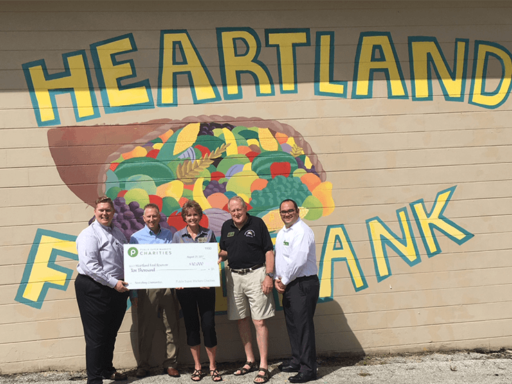 Publix Charities Donates $10,000 to Heartland Food Bank