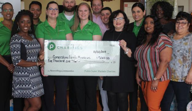 Publix Charities Supports Cornerstone Family Ministries