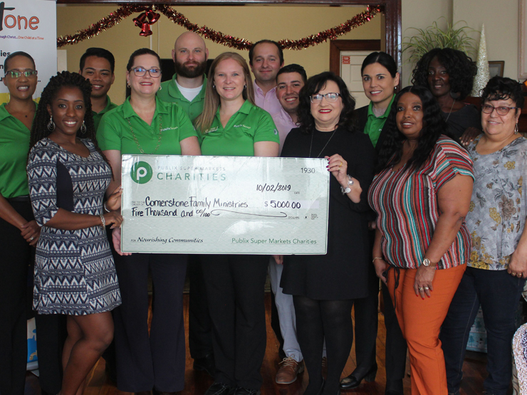 Publix Charities Supports Cornerstone Family Ministries