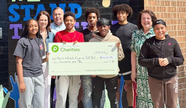 Publix Charities Supports Boys & Girls Clubs of Southeastern North Carolina