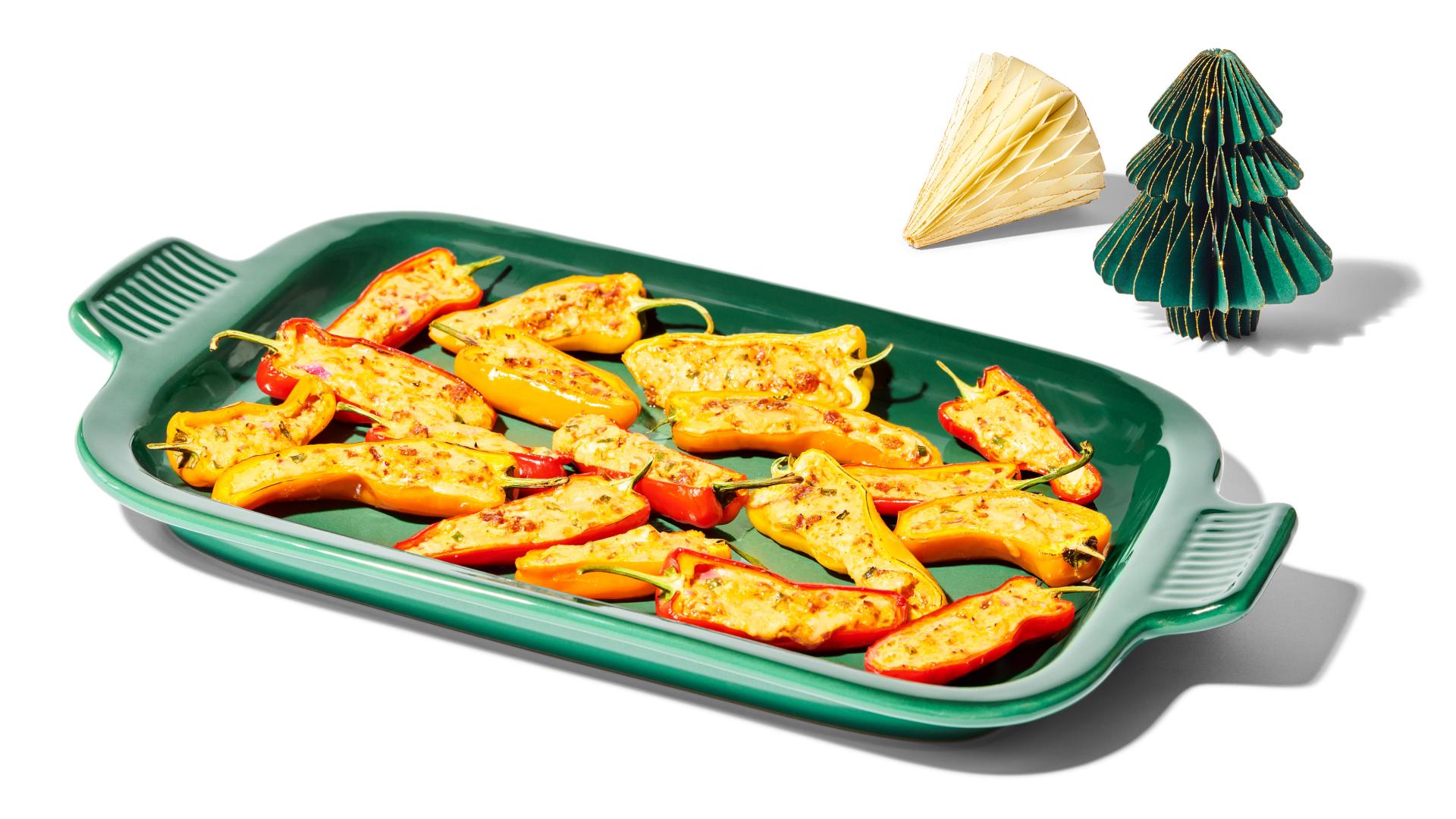 CheeseChorizo Stuffed Peppers Recipe Christmas Publix Super Markets