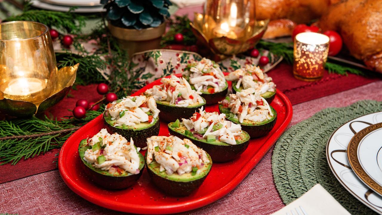 Aquacate Relleno (CrabStuffed Avocado) Recipe Christmas Publix