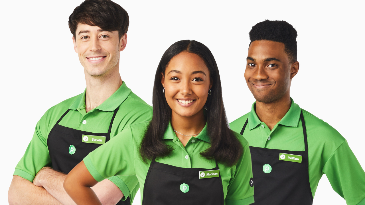 A group of Publix associates in uniform