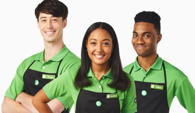 A group of Publix associates in uniform