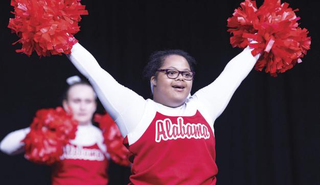 Special Olympics Cheerleader from Alabama