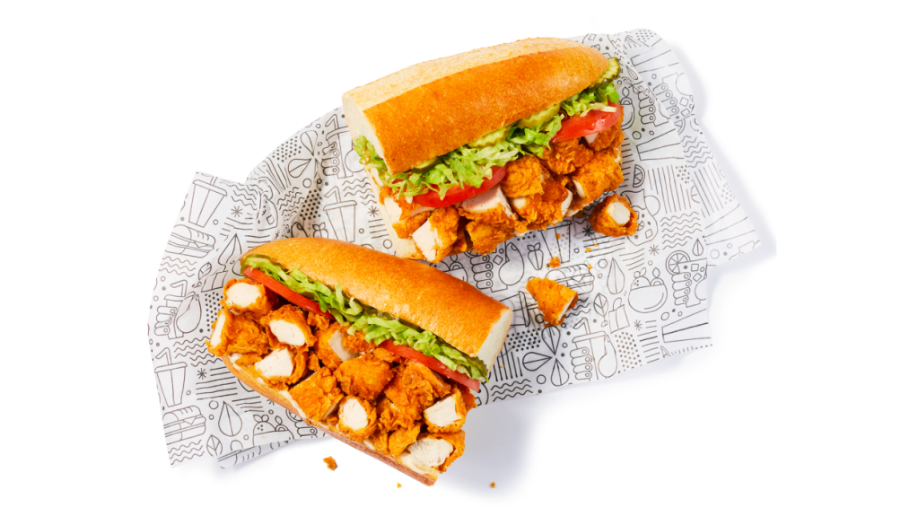 chicken tender sub