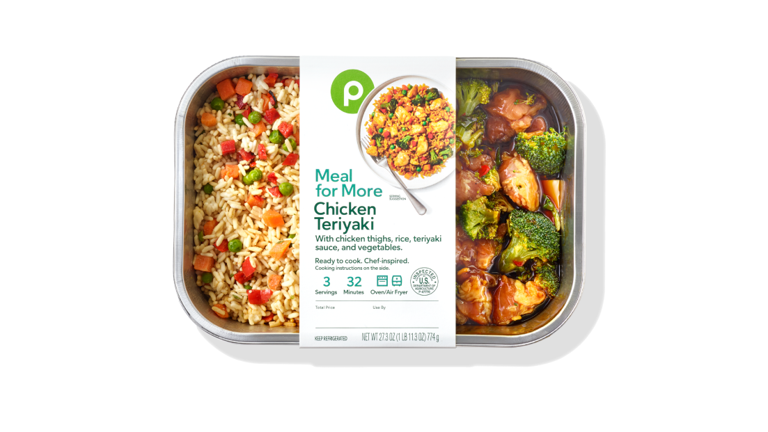 Chicken teriyaki meal