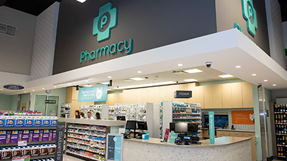 Publix Pharmacy counter in store