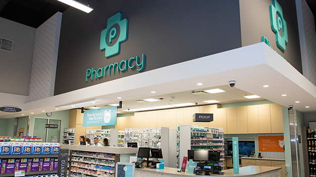 Publix Pharmacy counter in store