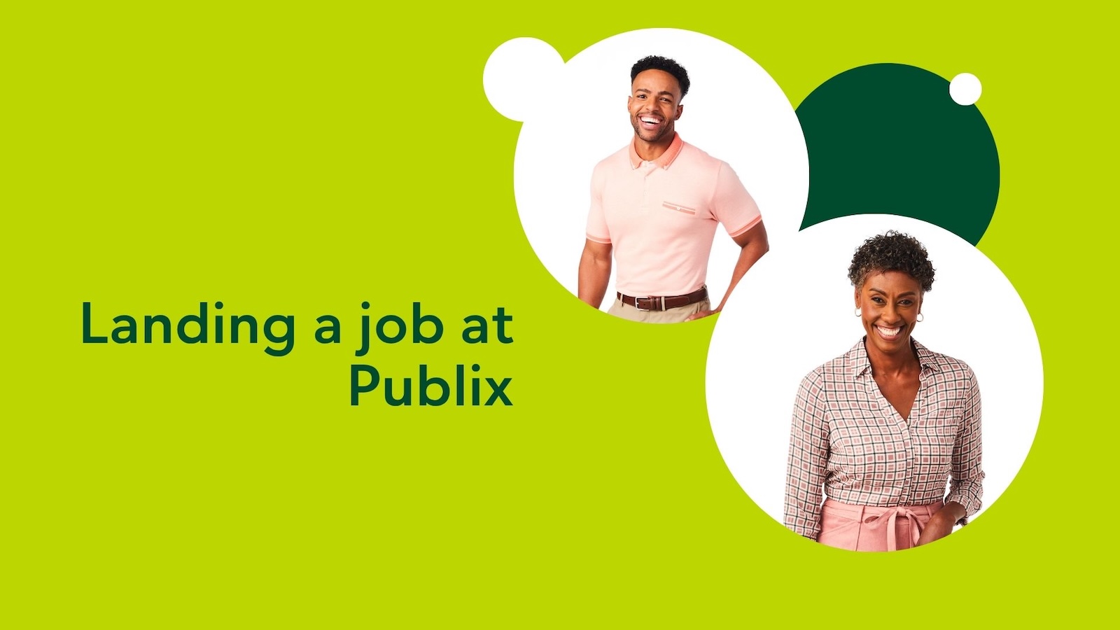 landing a job at Publix