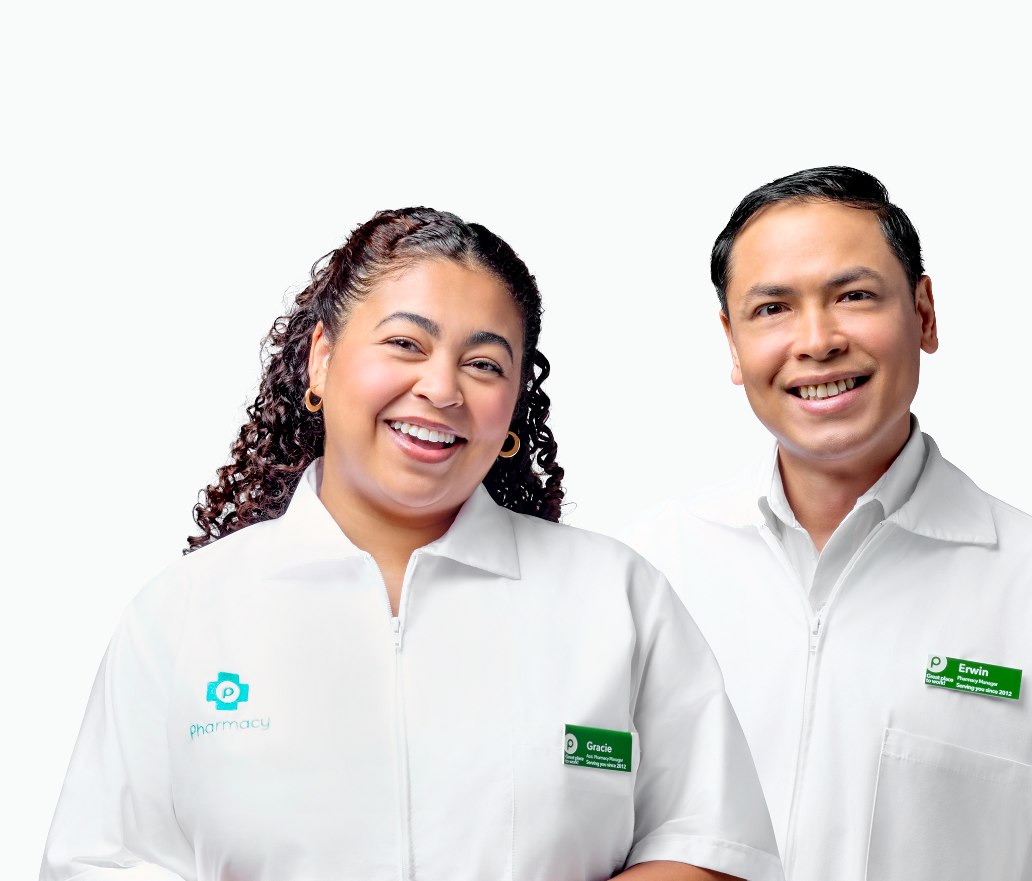 Two Publix Pharmacy associates