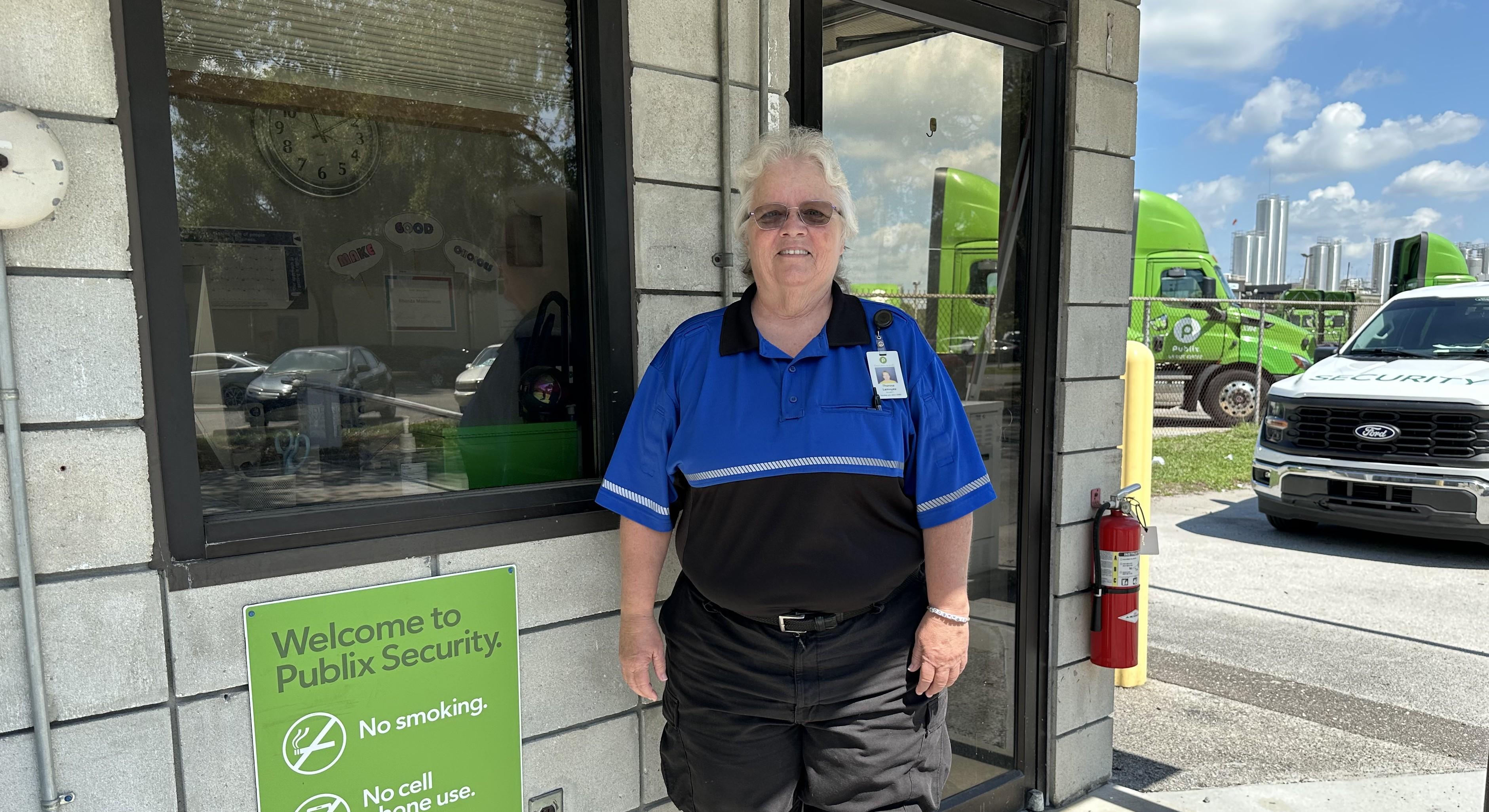 Meet Theresa, a dedicated Publix Security Officer