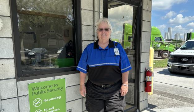 Meet Theresa, a dedicated Publix Security Officer