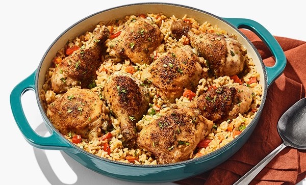 Image of arroz con pollo (chicken with rice)