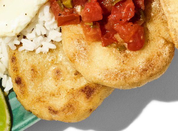 Image of Columbian-style arepas