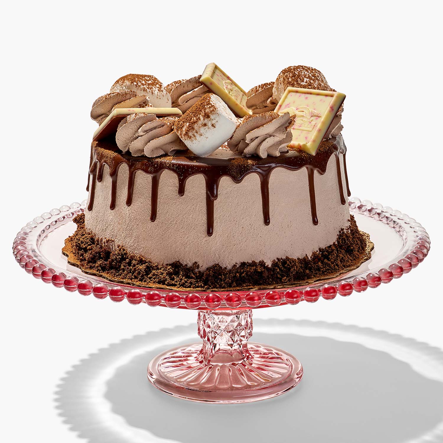 Decadent Christmas Dessert Cake from Publix Bakery