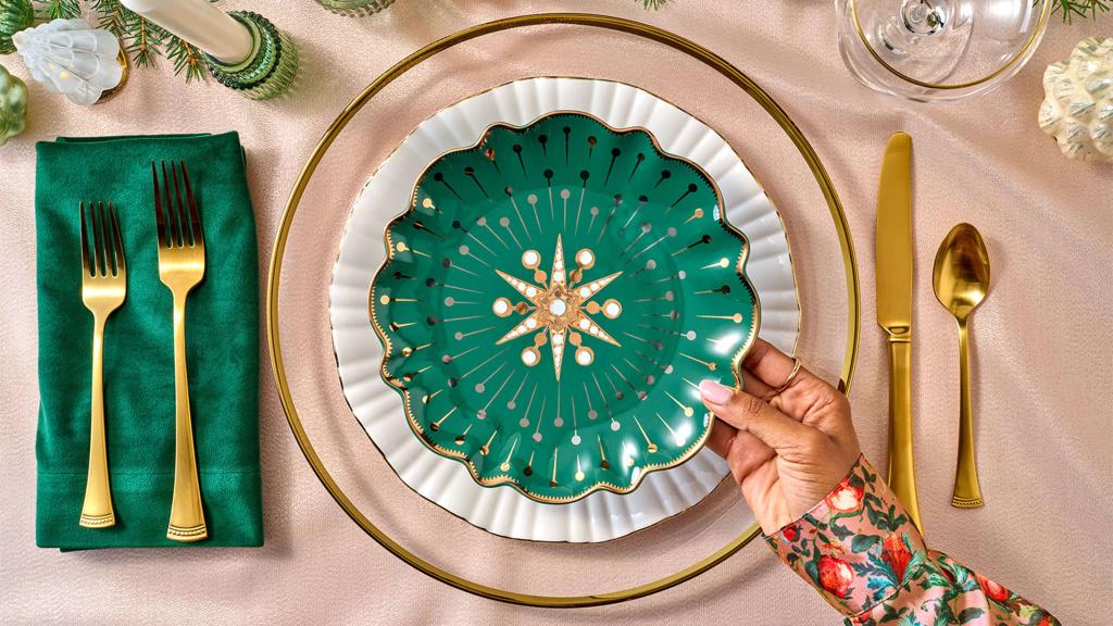 holiday tablescape