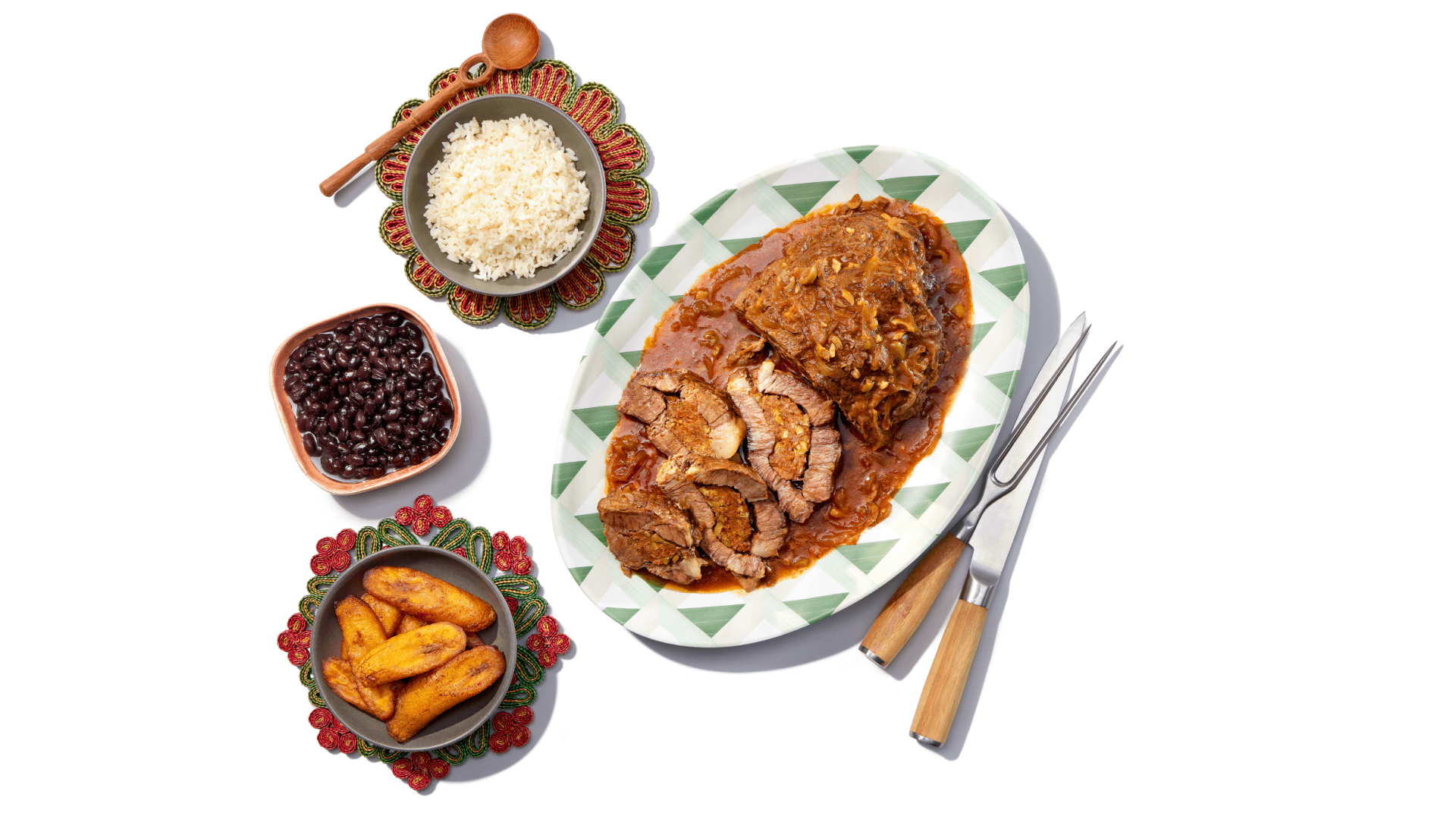 Cuban-Style Chorizo-Stuffed Pot Roast