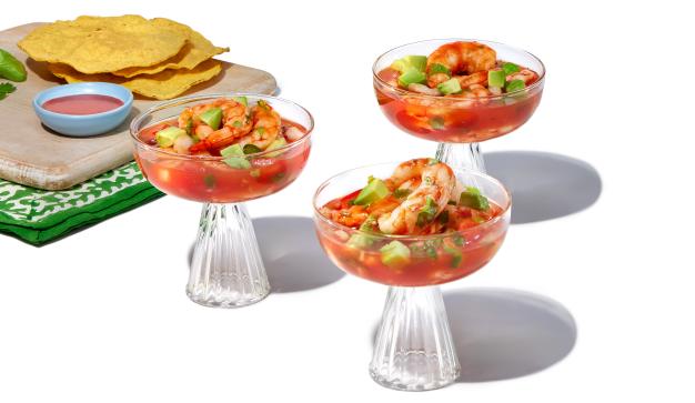 Coctel de Camaron (Mexican-Style Shrimp Cocktail)