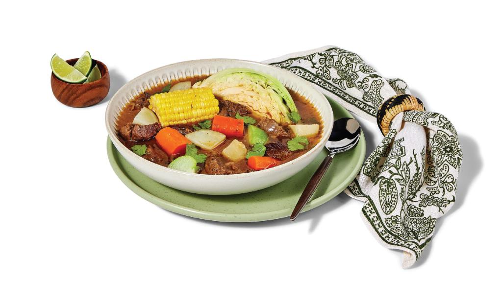 Caldo de Res Estilo Mexicano