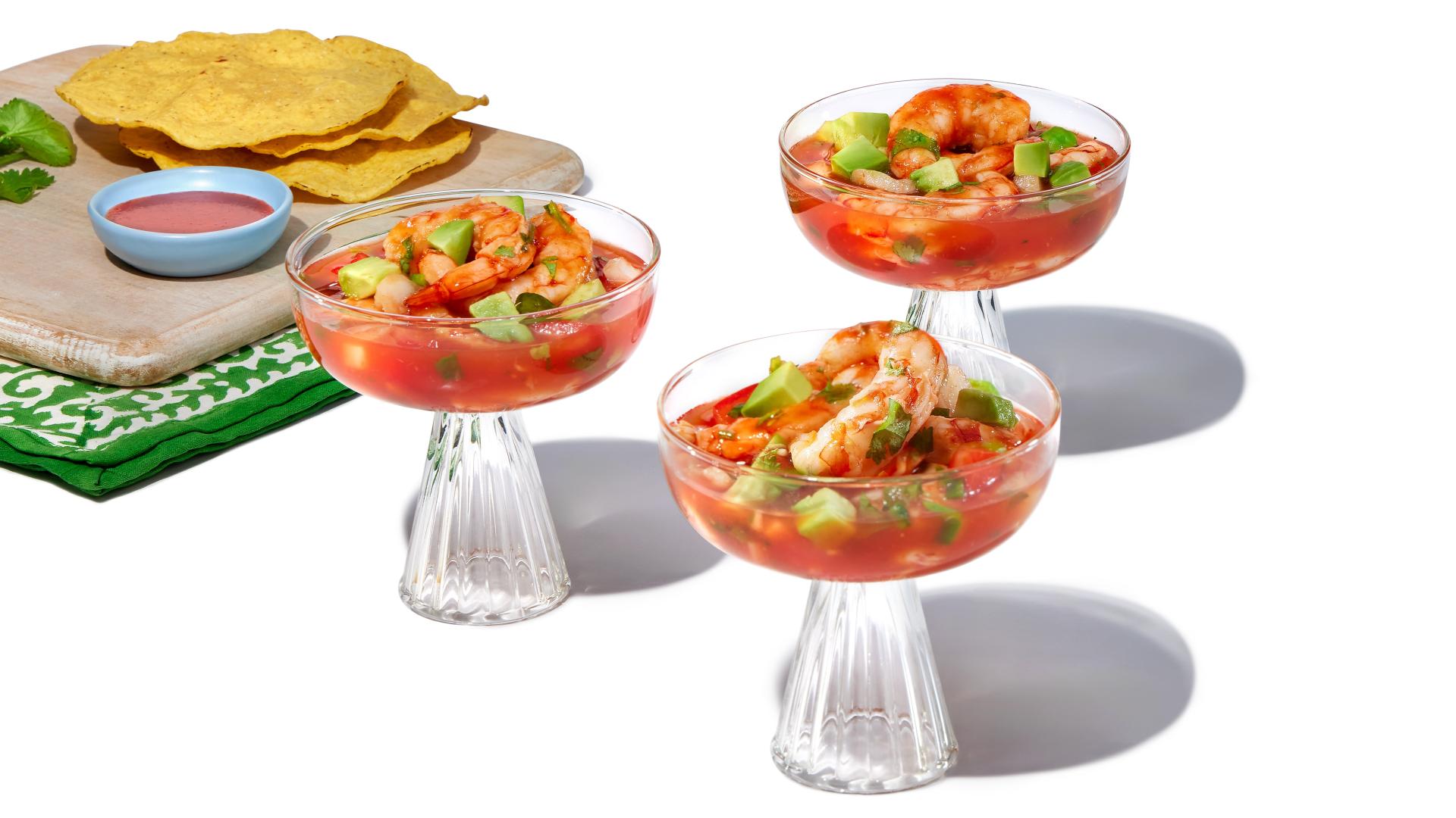 Coctel de Camaron (Mexican-Style Shrimp Cocktail)