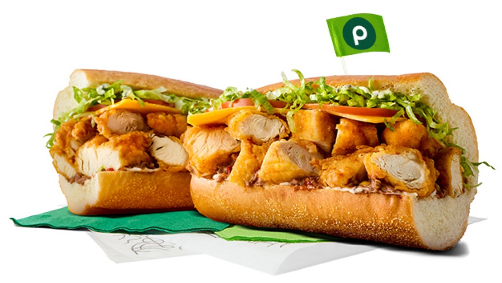 Calories In Half A Publix Chicken Tender Sub