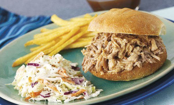 Memphis-Style Pulled Pork with Old-Fashioned Coleslaw