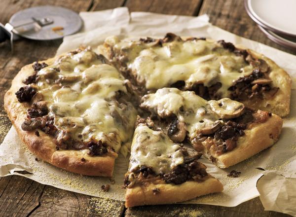 Mushroom Swiss Burger Pizza - Publix Super Markets