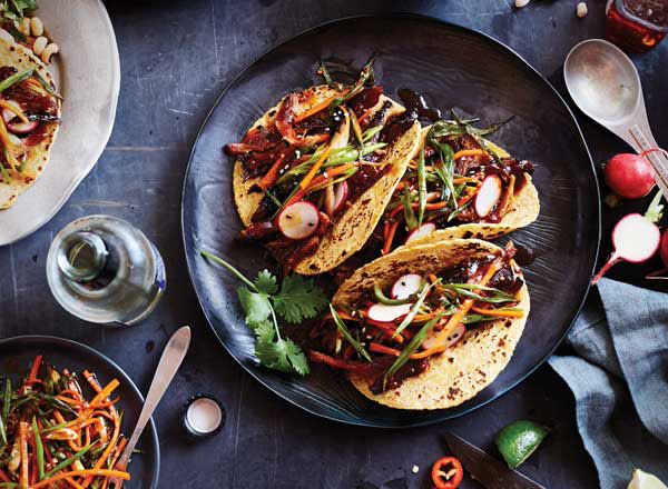 Korean-Style Pulled Pork Tacos