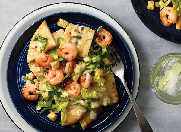 Spicy-Sweet Shrimp Panzanella