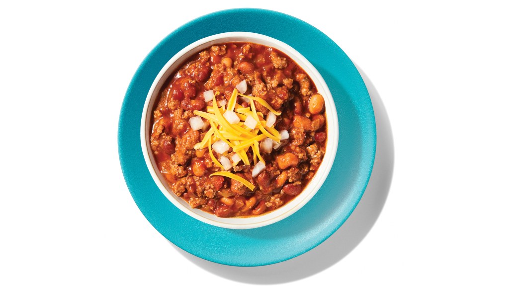 Get recipes from Publix, like this delicious chili topped with grated cheese