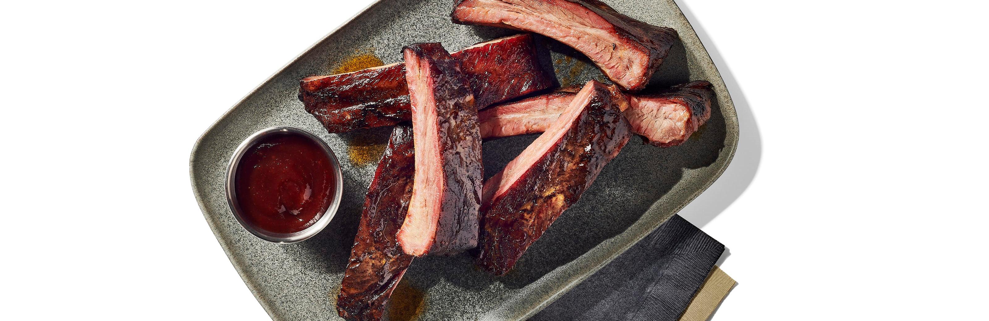 smoked ribs from the Publix Deli