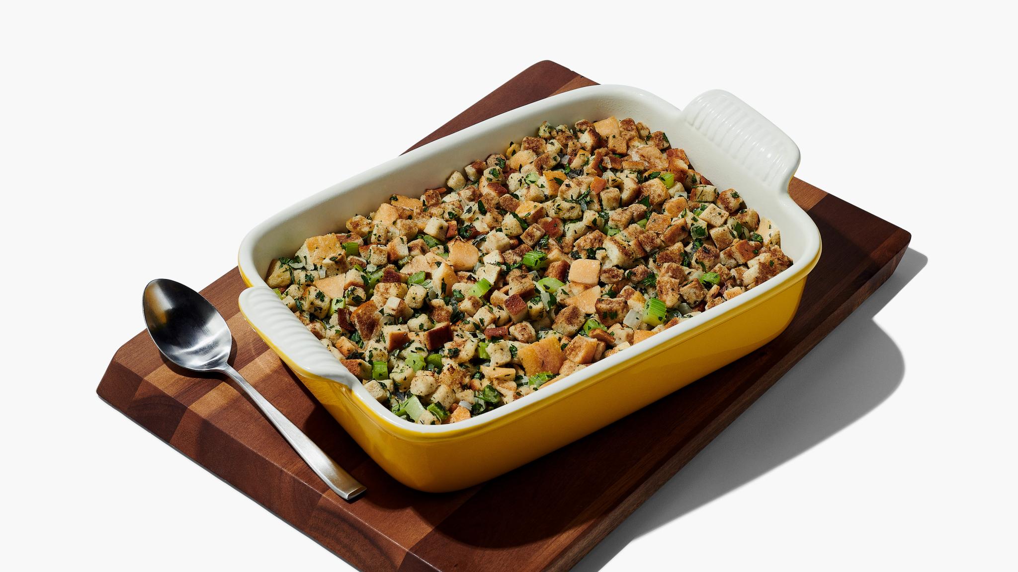 Stuffing with Parsley, Sage, Rosemary, and Thyme Recipe Thanksgiving