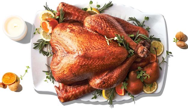 citrus herb-roasted turkey
